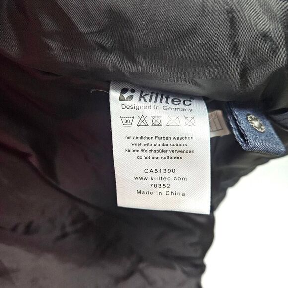 KILLTEC Torey Insulated Purple Blue Gray Waterproof Ski Snow Hooded Jacket 14 Jr - Picture 12 of 12